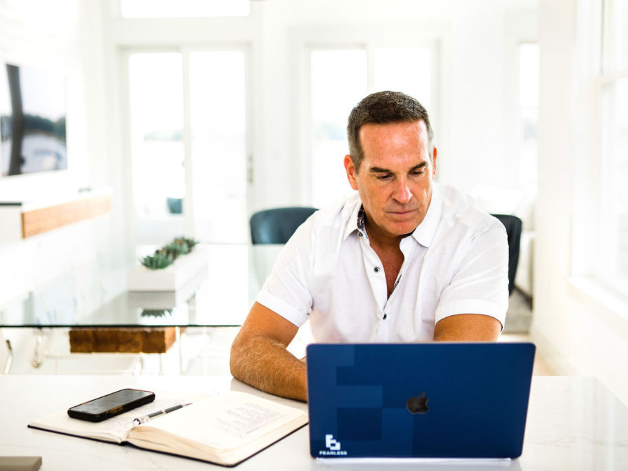 Brendan-working-at-home
